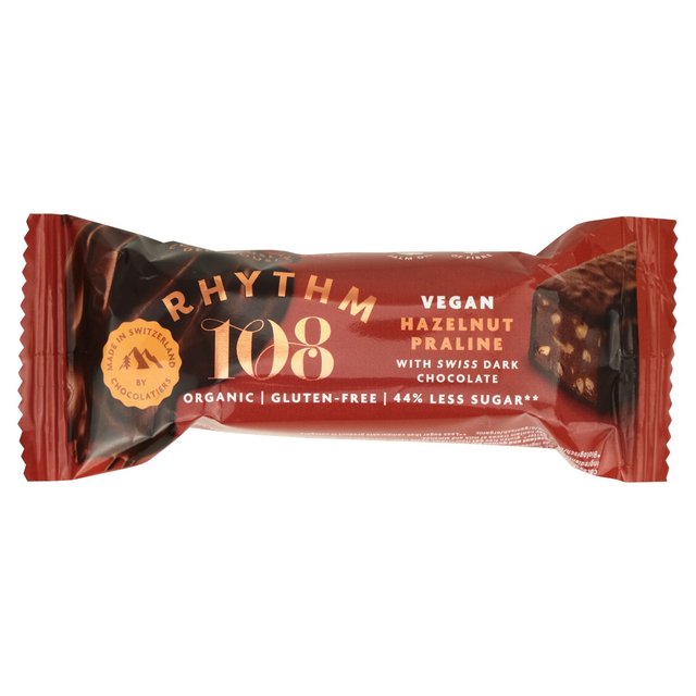 Rhythm108 Deeelicious Swiss Chocolate Bar Hazelnut Praline 33g Rhythm108 Deeelicious XCX`R[go[ w[[ibcvl 33g