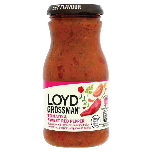 Loyd Grossman Tomato & Sweet Red Pepper Pasta Sauce 350g ChEOX} g}gƐԃs[}̃pX^\[X 350g