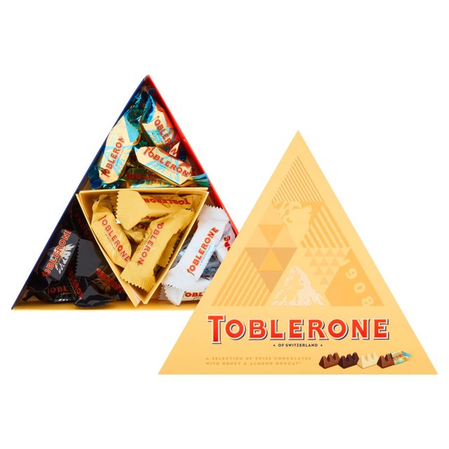 高級チョコレート（5000円程度） Toblerone Chocolate Selection Giftbox 200g トブラローネ チョコレート セレクション ギフトボックス 200g