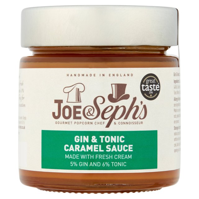 Joe & Seph's Gin & Tonic Caramel Sauce 230g ジョー＆セフ社 ジントニック キャラメルソース 230g