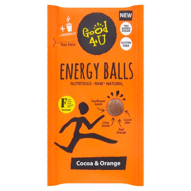 Good4U Energy Balls Cocoa & Orange 30g Good4U Energy Balls ココア＆オレンジ 30g