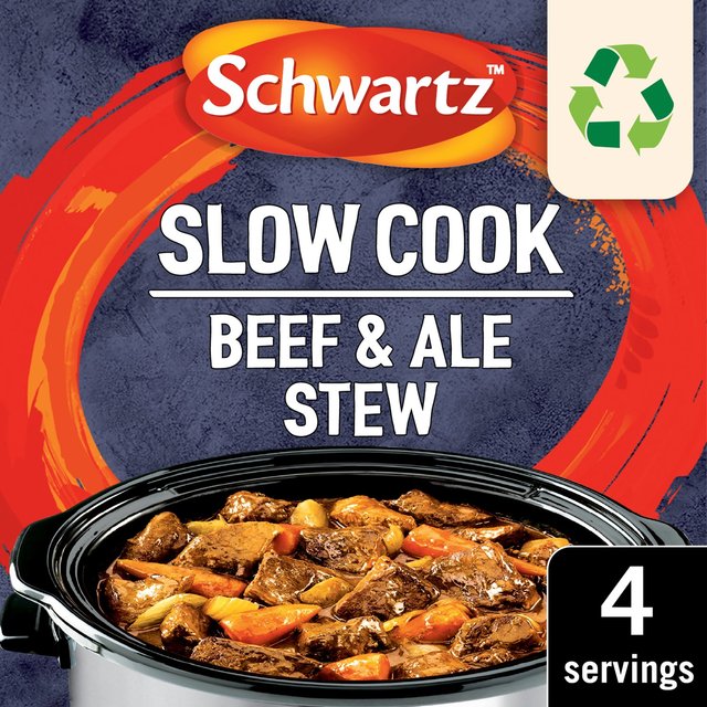 Schwartz Slow Cookers Beef & Ale Stew 43g Schwartz å ӡա륷塼 43g