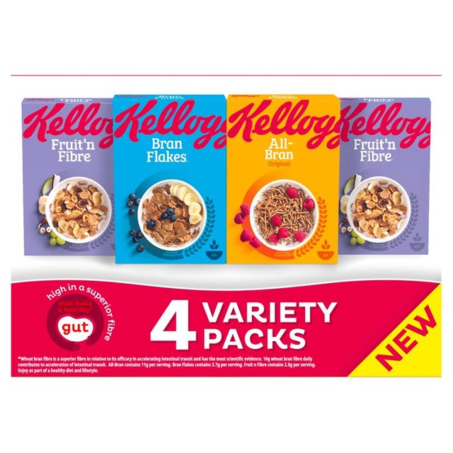 Kellogg's Fibre Variety Pack 175g PbO t@Co[oGeBpbN 175g