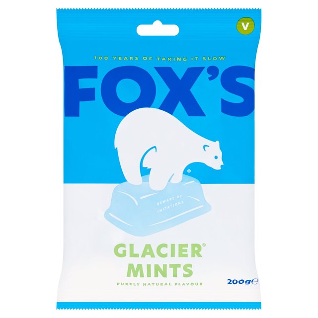 Fox's Glacier Mints 200g եå 쥤㡼 ߥ 200g