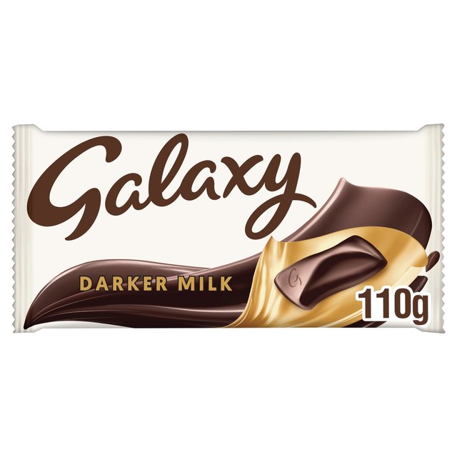 Galaxy Darker Milk Chocolate Bar 110g 饯 ߥ륯祳졼ȥС 110g