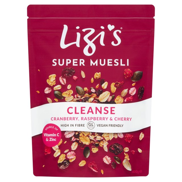 Lizi's Super Muesli Cleanse 400g WY X[p[~[Y[ NY 400g