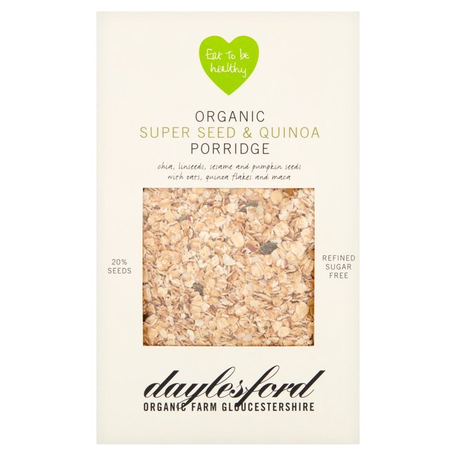 Daylesford Organic Super Seed & Quinoa Porridge 450g Daylesford オーガニック スーパーシード＆キヌア パック 450g