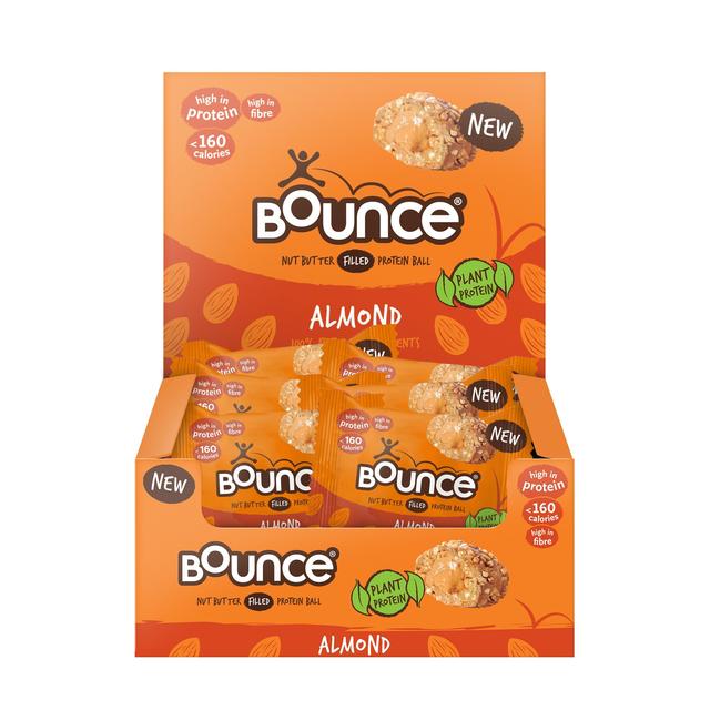 Bounce Plant Protein Almond Balls 12 x 35g oEXEvgveCEA[h{[ 35g~12