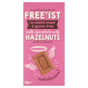 Free'ist No Added Sugar Hazelnut Chocolate 75g Free'st 砂糖無添加ヘーゼルナッツチョコレート 75g