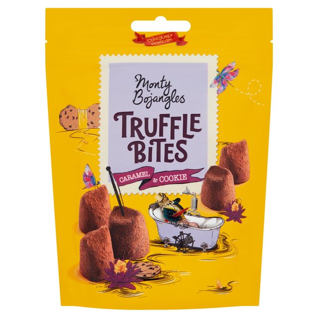 Monty Bojangles Truffle Bites Pouch Caramel & Cookie 100g モンティ ボージャングルス トリュフバイツ パウチ キャラメル＆クッキー 100g