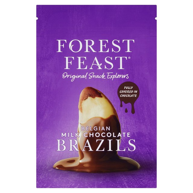 Forest Feast Belgian Milk Chocolate Brazils 120g tHXgtB[Xg xM[~N`R[guW 120g