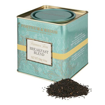 フォートナム&メイソン FORTNUM & MASON Breakfast Blend Leaf 紅茶 ブレックファスト ブレンド リーフティー 250g 缶入り イギリス 英国王室御用達ブランド【英国直送品】