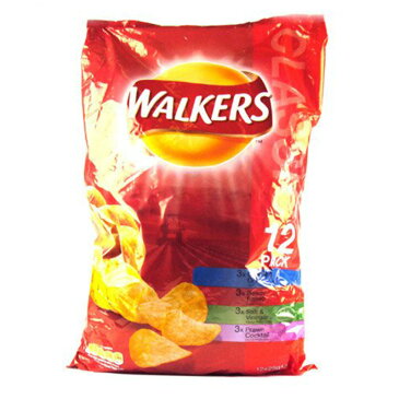 ウォーカーズ ポテトチップス Walkers バラエティパック 12袋 350g イギリス スナック菓子 お菓子【海外直送品】