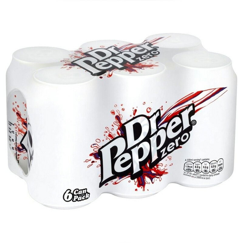 楽天shop ukDr Pepper Zero 330mlx6本 ドクターペッパー ゼロ ドリンク【海外直送品】