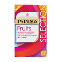 TWININGS FRUITS SELECTION 20 ENVELOPES (Pack of 4) gCjO t[cZNV 20eB[obO CMX mJtFC t[ceB[y4܂Ƃߔz