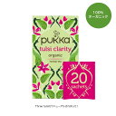 Pukka Tulsi Clarity (pbJ) gDV[ L@n[ueB[ 20bags z[[oW eB[ I[KjbN p蒼