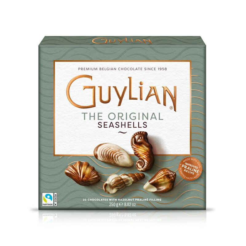 Guylian Chocolate Truffles Seashell 12 Boxes 【12箱セット】ギリアン チョコレート シーシェル 貝型 ベルギー製 ベルギーチョコ ギフト プレゼント ヨーロッパ