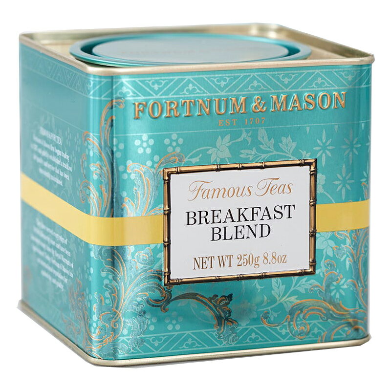 楽天shop ukフォートナム&メイソン FORTNUM & MASON Breakfast Blend Leaf 紅茶 ブレックファスト ブレンド リーフティー 250g 缶入り イギリス 英国王室御用達ブランド【英国直送品】