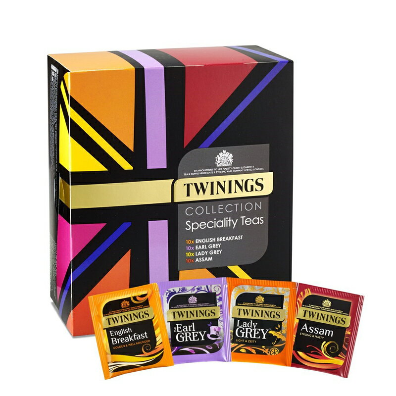 TWININGS COLLECTION SPECIALITY TEAS 40 envelopesトワイニング コレクション 40ティーバッグ入り