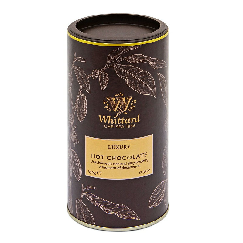 ウィッタード ラグジュアリー ホットチョコレート Whittard Chelsea Luxury Hot Chocolate 375g リッチなテイスト ココア イギリス製 Great Taste Awards 2011にてゴールドメダル受賞