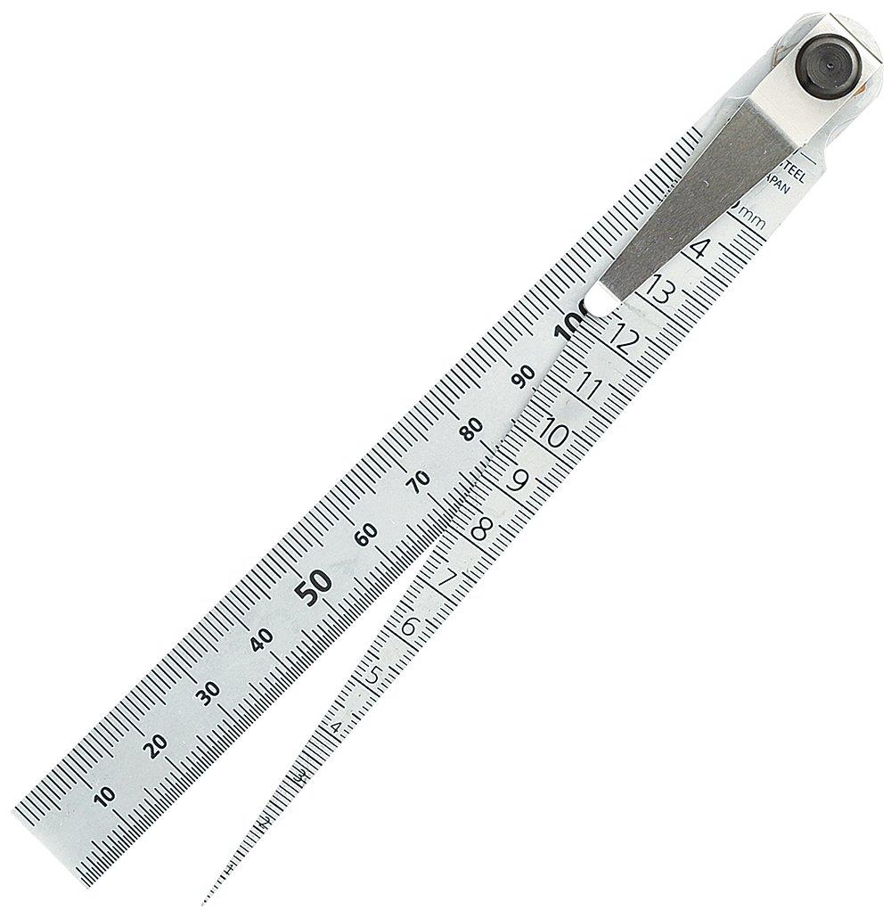 【送料無料】新潟精機(Niigataseiki) SK 日本製 テーパーゲージ #700S 1-15mm 直尺付