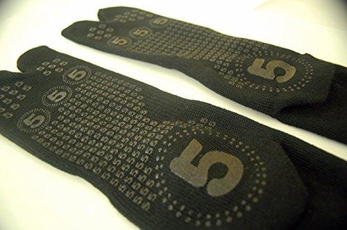 マルゴ 靴下 足袋型 ソックス 日本製 地下足袋 滑り止め付 祭靴下(こども) キッズ 1096109 黒 M