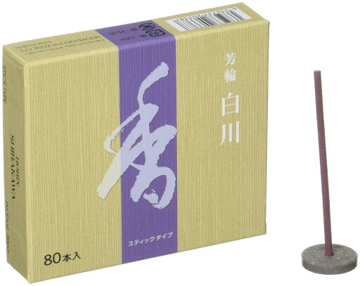 芳輪シリーズ 白川スティック80本入 83×90×22 芳輪シリーズ 白川スティック80本入 83×90×22