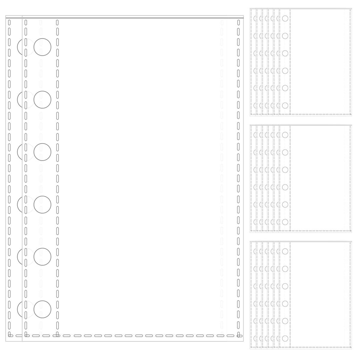 【送料無料】シール帳 台紙 A7 リフィル 6穴 シール台紙 透明 20枚入り 両面使用可能 防水加工 両面使用可能 手帳に挟み込み自在 持ち運び便利 幅広く対応
