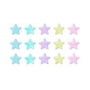 GOODCHI アイロン ワッペン 小さい星 15枚セット おしゃれ パッチ 補修 刺繍 アップリケ DIY 女の子 男の子 かわいい 装飾