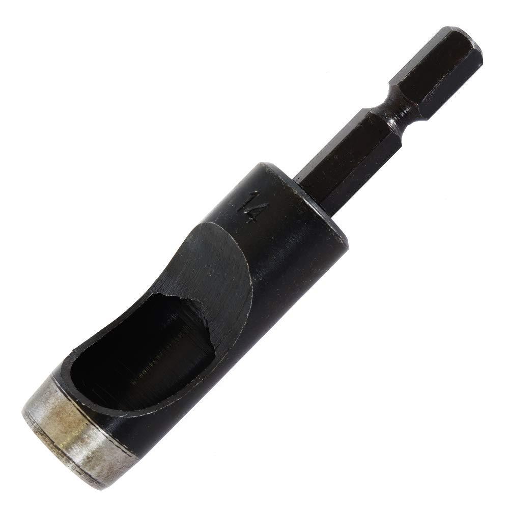 【ポイント優待キャンペーン】【ブラックフライデークーポン利用で割引中】【送料無料】新潟精機 SK 六角軸皮抜きポンチ 14mm HMP-14 6.35mm軸