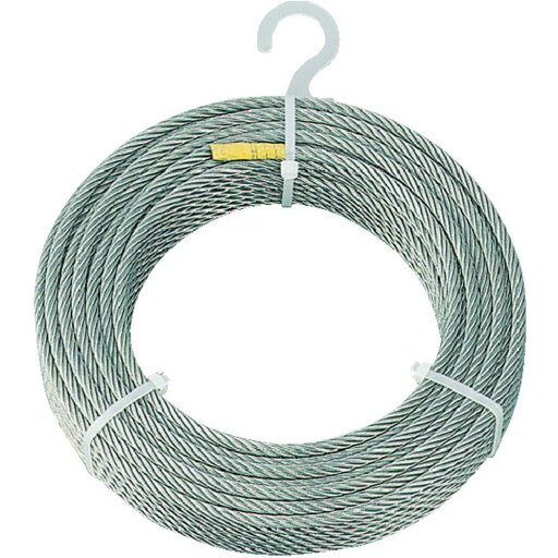 TRUSCO(トラスコ) ステンレスワイヤロープ Φ4.0mm×100m CWS-4S100 TRUSCO(トラスコ) ステンレスワイヤロープ Φ4.0mm×100m CWS-4S100