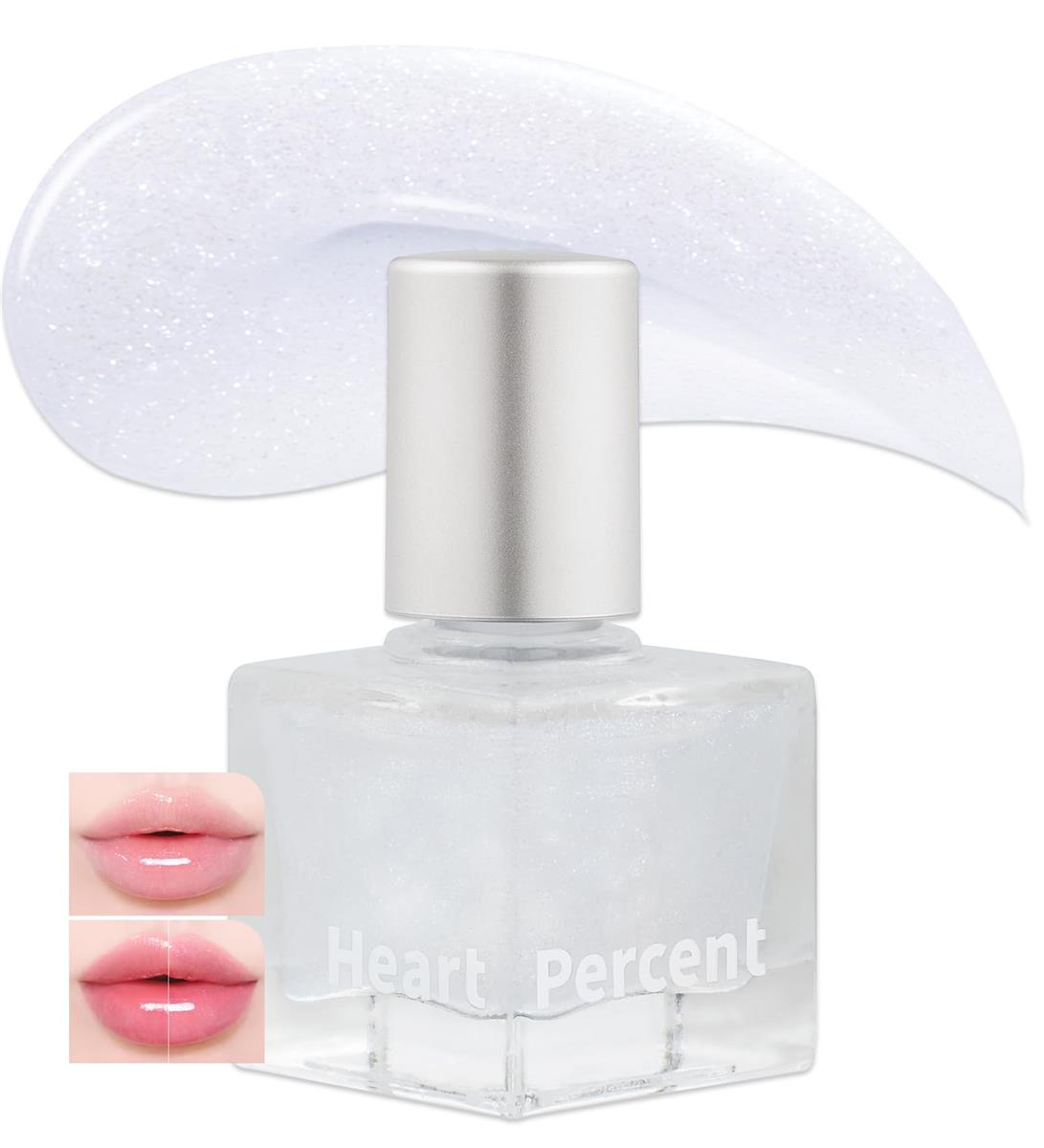 【送料無料】ハートパーセント(Heart Percent)ドット オン ムード コーティング リップ プランパーDote On Mood Top Coating Lip Plumper(#05. クールグリッター|Cool Glitter)プランピング効果＆ハイグロウ高光沢リップグロス