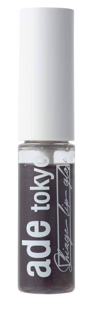 【スーパーセール中ポイント2倍+クーポン利用で10%OFF】【送料無料】ade tokyo(アデトーキョー) 無添加 シアゲ リップ グロス 【ふっくら 潤う ツヤ】 (02 スミ)