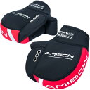 Amison バイク用 ハンドルカバー ネオプレーン 防寒 防水 防風 ハンドルウォーマー 保温 反射コーティング付き
