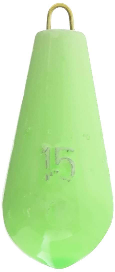 【送料無料】フジワラ(FUJIWARA) カラーシンカー ナス 15号 夜光