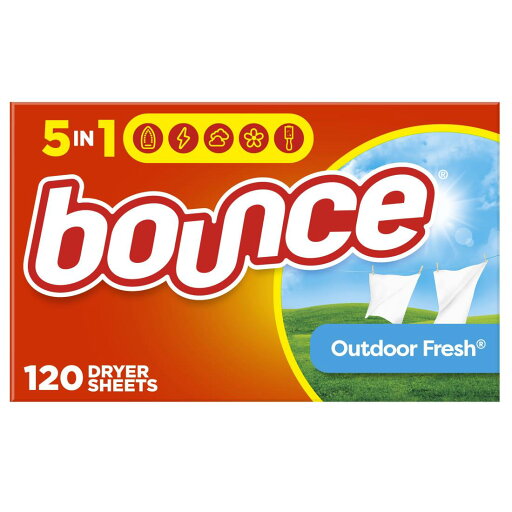 Bounce Outdoor Fresh 柔軟剤シート 120枚 Bounce Outdoor Fresh 柔軟剤シート 120枚