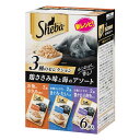マースジャパン シーバ リッチ ごちそうフレーク 鶏ささみ味と海のアソート 35g×6袋【まとめ買い】