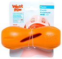 West Paw ゾゴフレックス クイズル 犬 おもちゃ 知育玩具 早食い防止 水に浮く ストレス解消 犬 おもちゃ 噛む ペット用品 犬 運動不足 犬のおもちゃ オレンジ S サイズ(4)