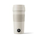 【泡立てモード付き小型電気ケトル】ポータブルケトル 350ML 小型 電気ケトル ミルクフォーマー 湯沸かしマグ 4in1機能 24時間保温機能付き 5段階温度設定 漏れ防止 自動電源OFF 空だき防止機能 5分で沸騰 PSE認証済