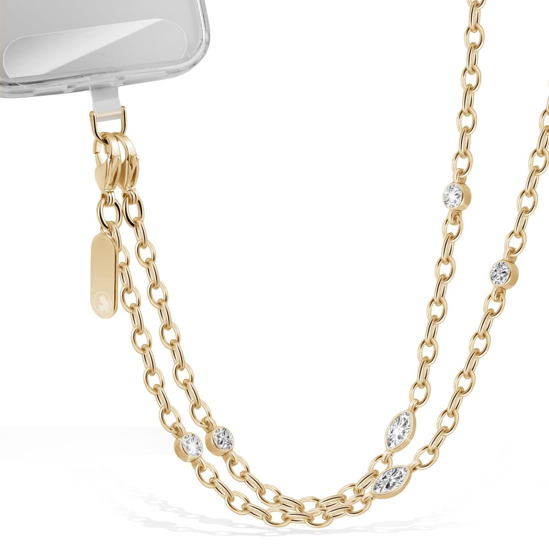 【送料無料】X-Lounge 携帯ストラップ チェーンストラップ 軽量の50gスマホストラップ スマホショルダ..