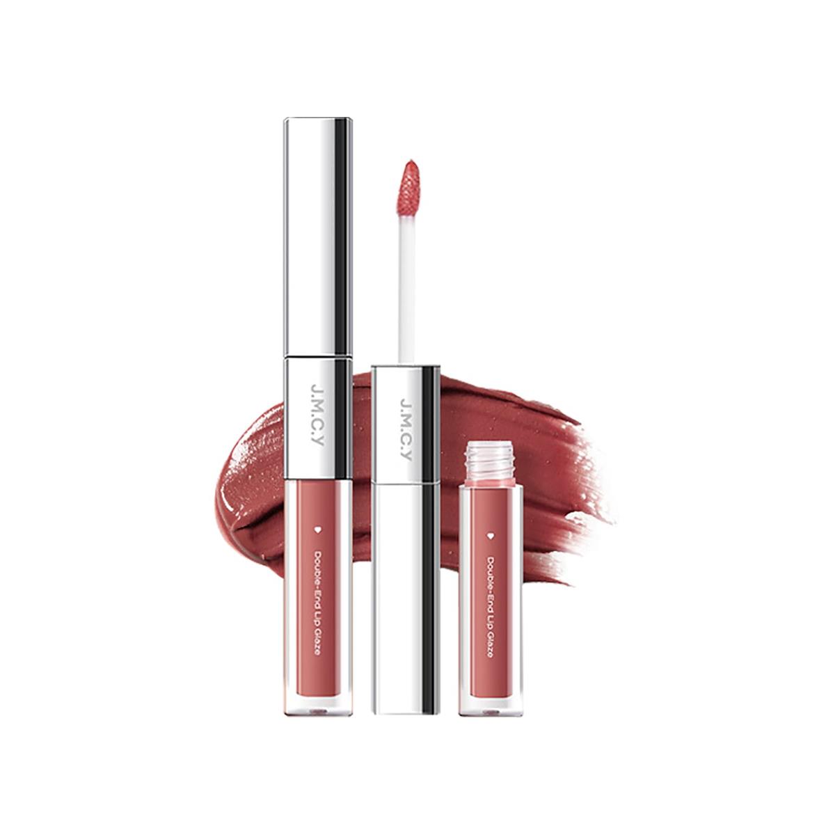 【送料無料】JMCY 双頭 リップティント マッドリップ＆水光 鏡面感リップグロス 2in1 人気 落ちないリ..