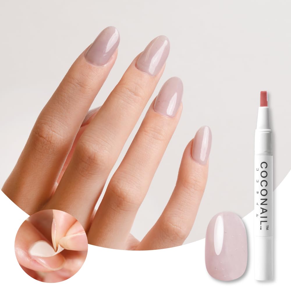 coconail HEMAフリー はがせる ジェルネイル セルフネイル ジェルネイルシール ピールオフ カラージェ..