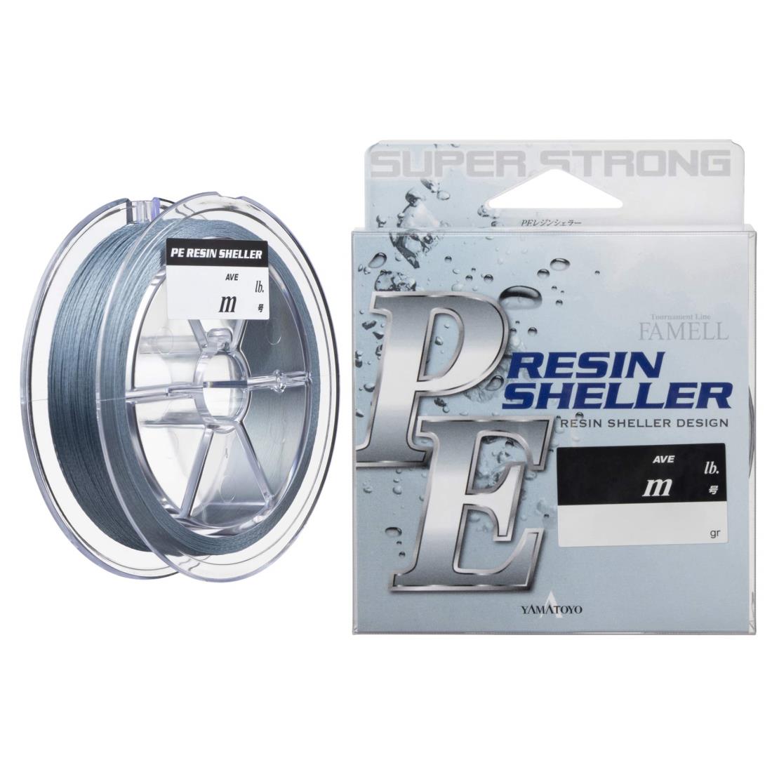 【スーパーセール中ポイント2倍+クーポン利用で10%OFF】【送料無料】ヤマトヨテグス(Yamatoyo) PEレジンシェラー 150m 1号 15lb グレー