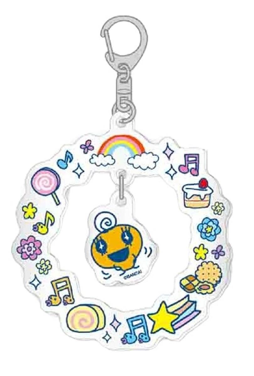 【送料無料】マリモクラフト たまごっち ゆらゆらアクリルキーホルダー めめっち W74×H80×D3mm TMGC-002