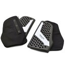 デイトナ(Daytona) SAS-TEC(サステック) バイク用 胸部プロテクター セパレート型 CEレベル2 瞬間硬化 JMCA推奨 左右セット CPS規格 スナップボタンバッグ付き CP-9 26376(2)