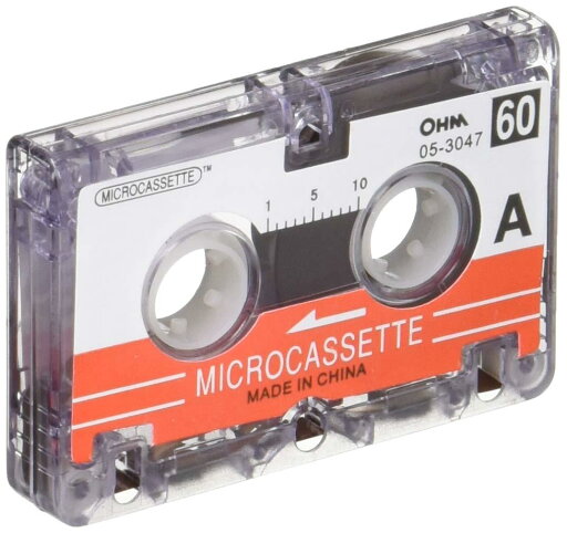 オーム電機 マイクロカセット60分用 TS-3047 オーム電機 マイクロカセット60分用 TS-3047