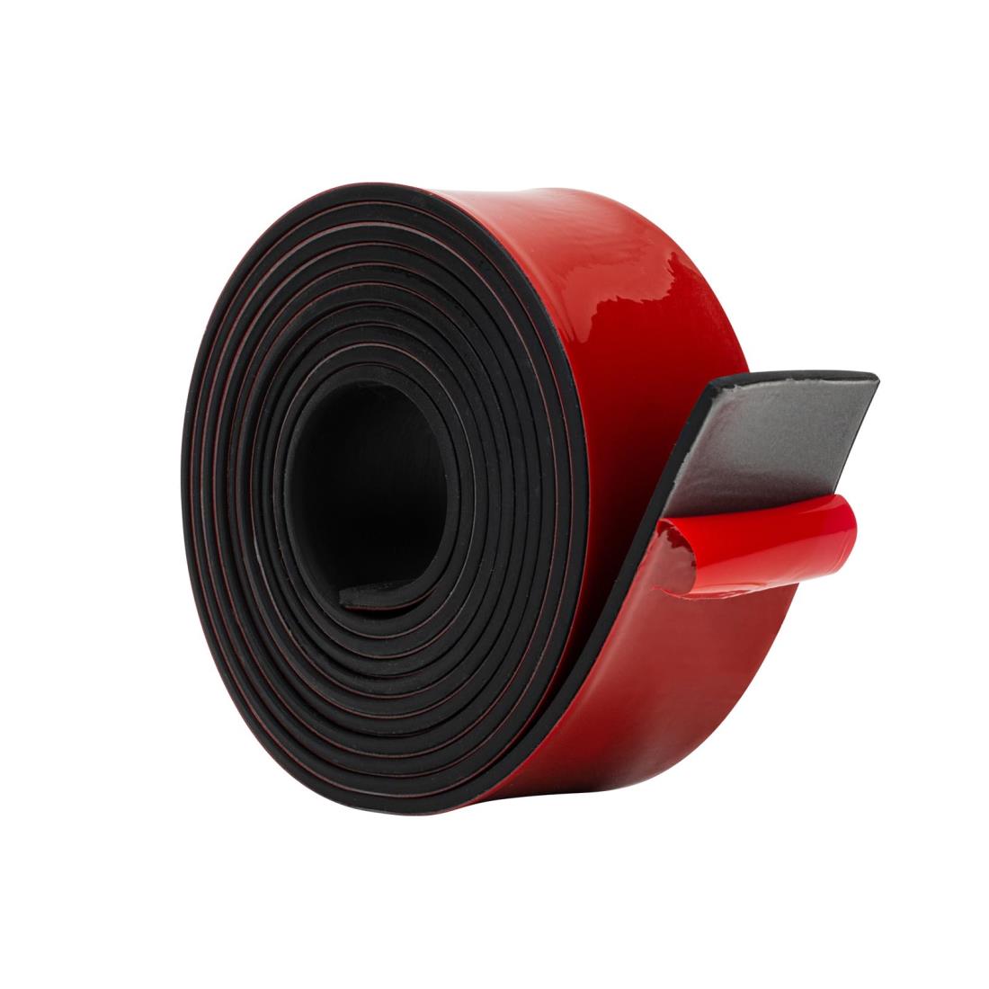 【送料無料】Atutomo ゴムシート ゴムロール 振動吸収マット ゴム板 NBR 緩衝材 ゴム 衝撃吸収材 DIY 防振マット ゴムガスケット シーリングパッド 粘着付ゴムシート ゴムストリップ (厚さ3mmx幅50mmx