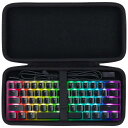 co2CREA 収納ケース 互換品 Razer Huntsman Mini 60% ゲーミングキーボード テンキーレス (ブラック)(ケースのみ)(2)
