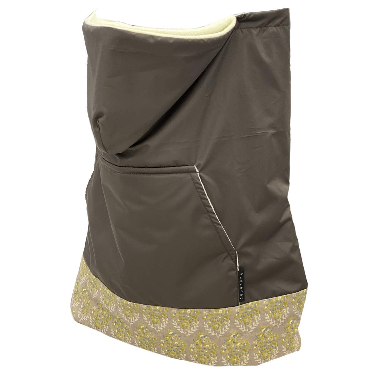 【ワンダフルデー限定 ポイント2倍+クーポン利用で5%OFF】【送料無料】ユグノー ライトウォームケープ ケープ 抱っこ紐 ベビーカー フリース 防風 はっ水 ブラウン