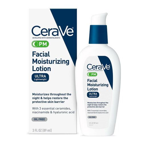 CeraVe Facial Moisturizing Lotion PM (3 oz) 89ミリリットル (x 1) CeraVe Facial Moisturizing Lotion PM (3 oz) 89ミリリットル (x 1)